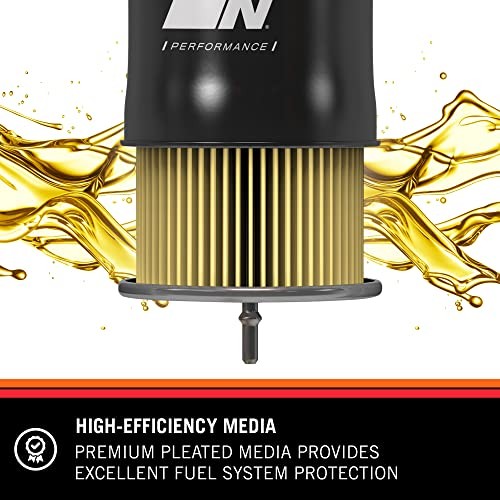 High Performance Gasoline Fuel Filter for GM Engines