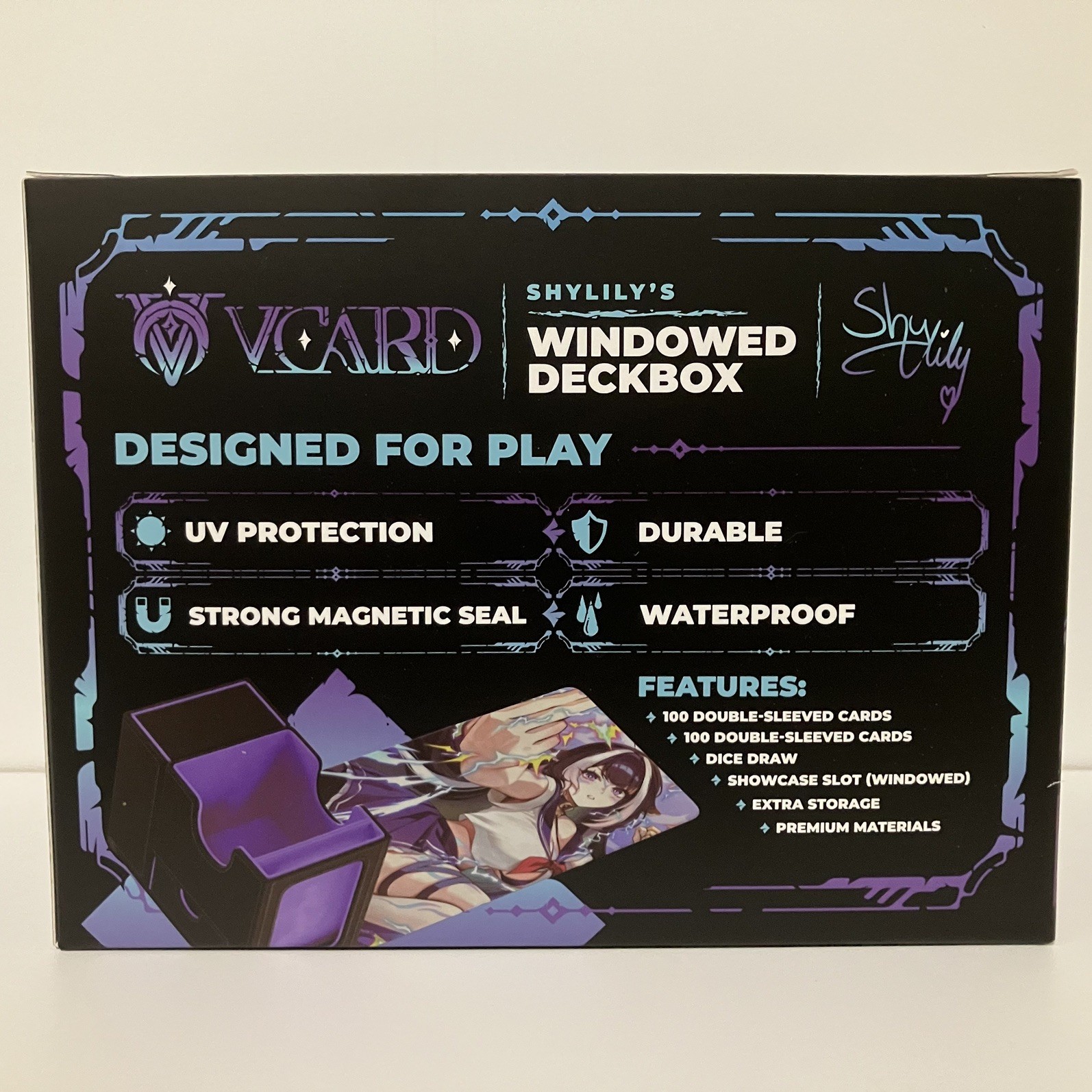 GamerSupps GG VCARD TCG VTuber Deck Box: Shylily Factory Sealed