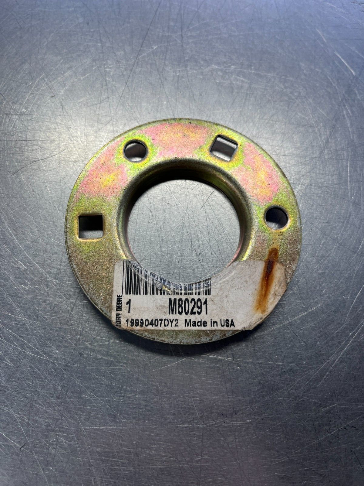 M80291 Genuine OEM John Deere Round FLANGE