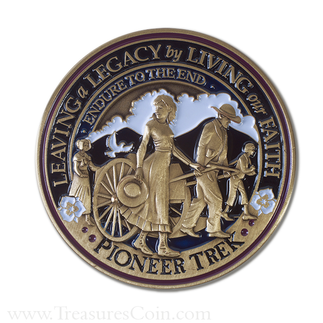 Pioneer Trek Commemorative Challenge Coin