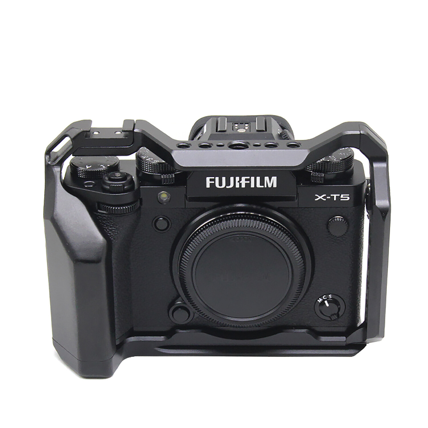 Quick Release Video Rig Cage Case Holder Hand Grip for FUJIFILM XT5 Camera