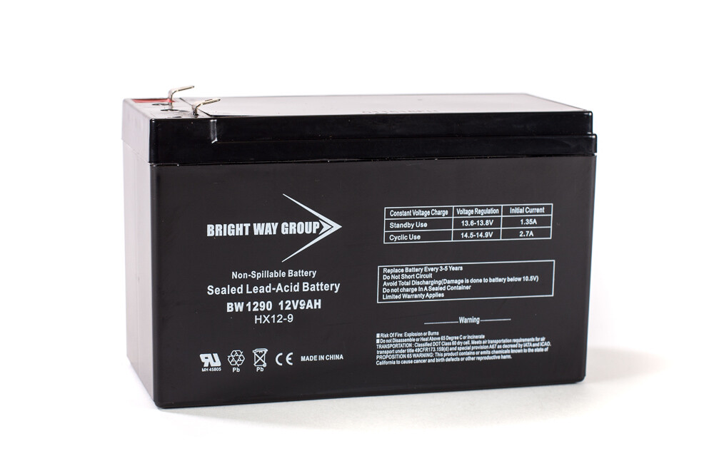 BW HR 12-36W FR Bright Way Group replacement SLA Battery (12V 9AH)