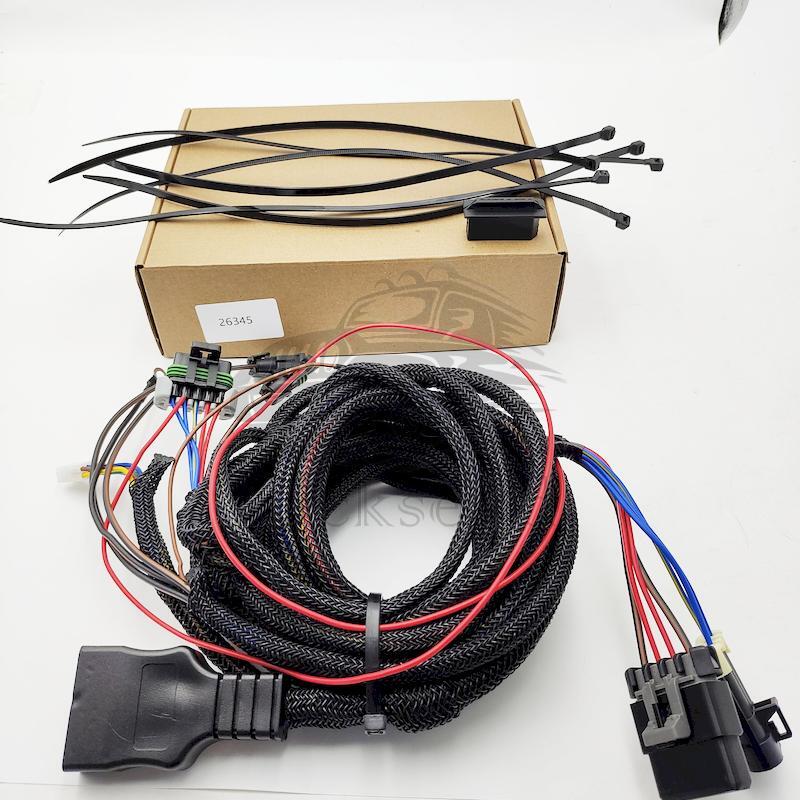 New Western Fisher Snowplow 3 Pin 3 Plug Wire Harness 26345 US Free Shipping