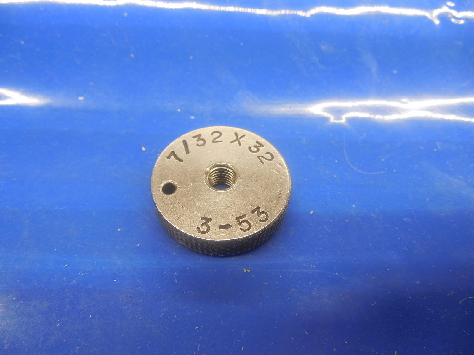 7/32 32 SOLID THREAD RING GAGE .21875 7/32-32 .2187 QUALITY INSPECTION TOOL