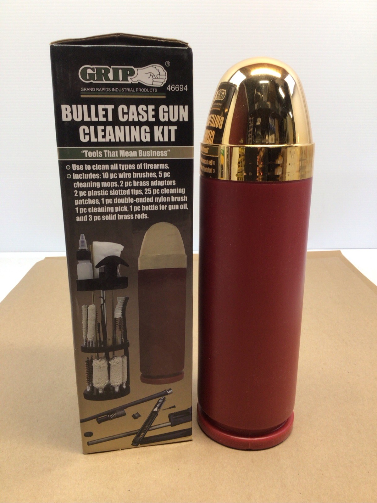 Grip Bullet Gun Cleaning Kit  50 Pieces Set Model 46694 New