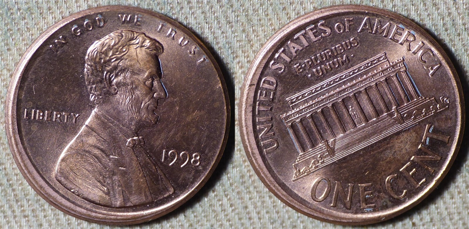Errors : 1998 Cent Broadstruck IREC1566