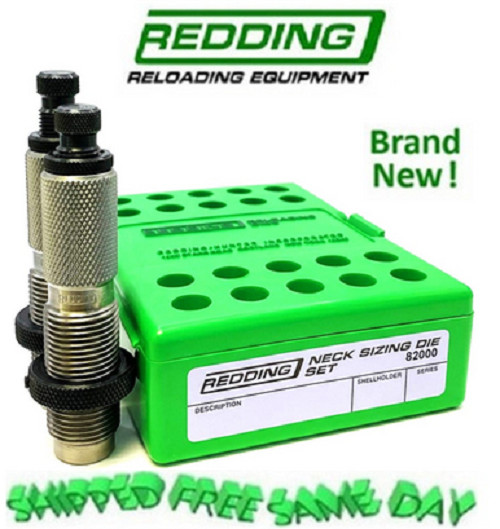 Redding 2 Die Neck Sizing Set for 25 Creedmoor BRAND NEW! # 82960