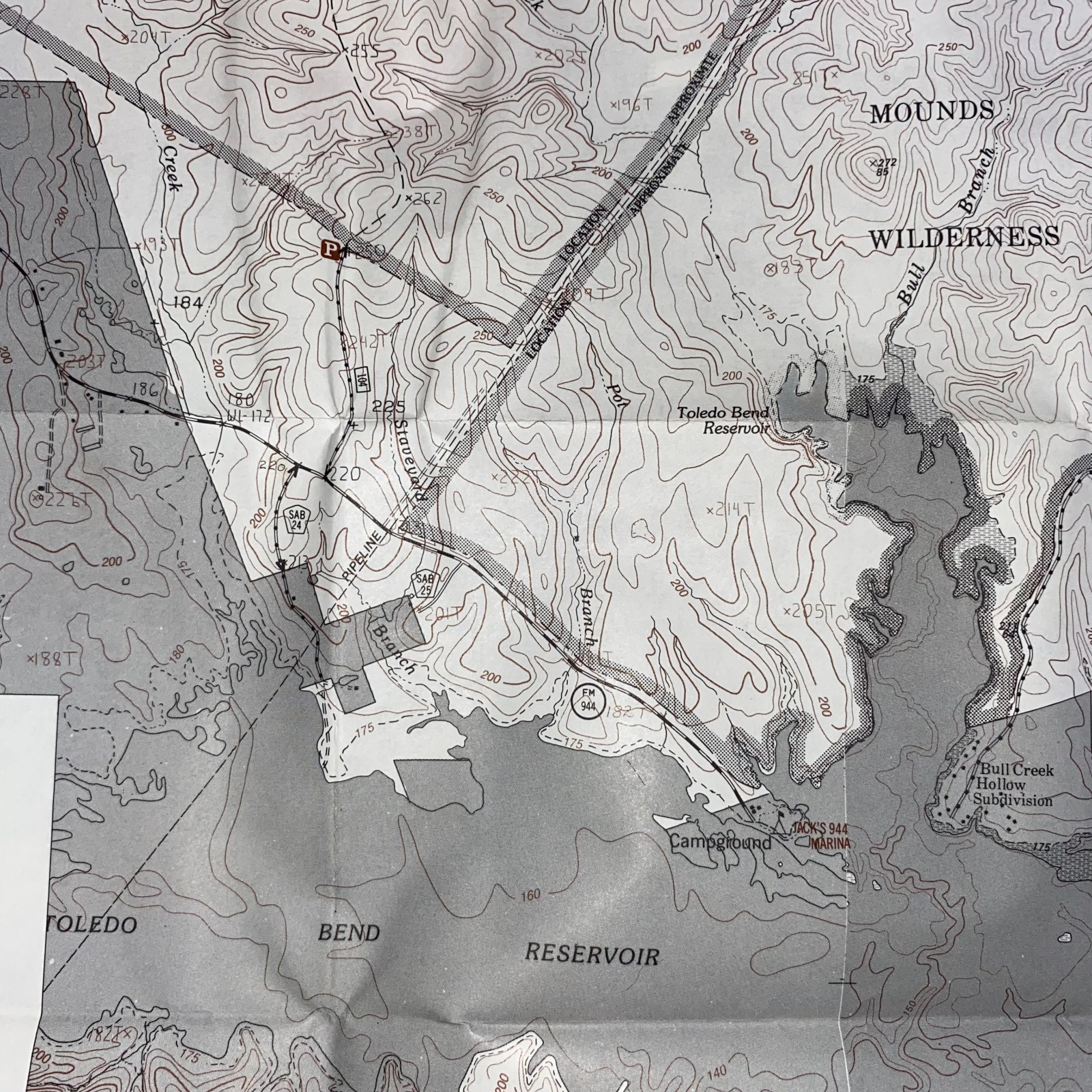 Texas Lakes Fishing Maps