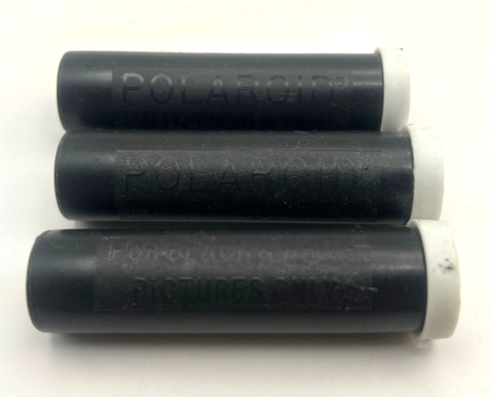 Vintage Polaroid Print Coater Rods Lot B&W Film Processing Applicator Rollers