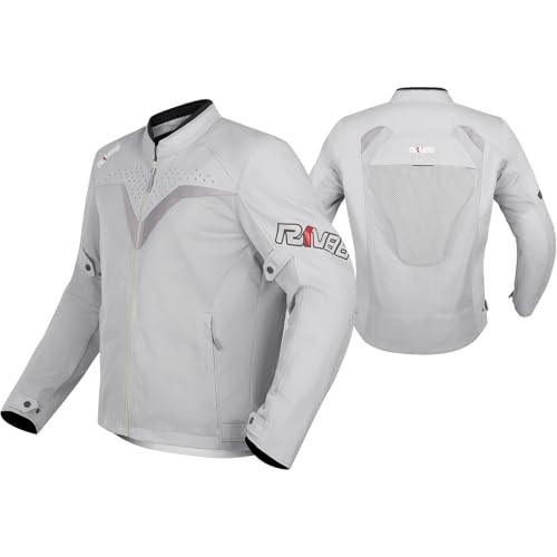 Motorcycle Jacket for Men with CE Armored Mesh Riding Jacket Breathable