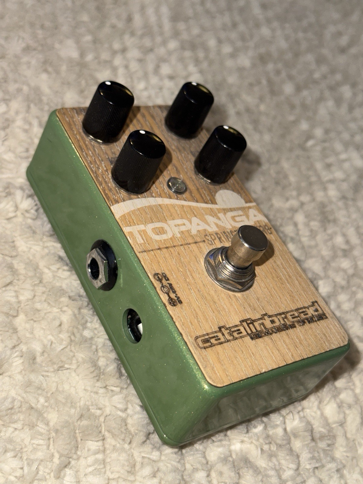 Catalinbread Topanga Spring Reverb Woody Special Edition