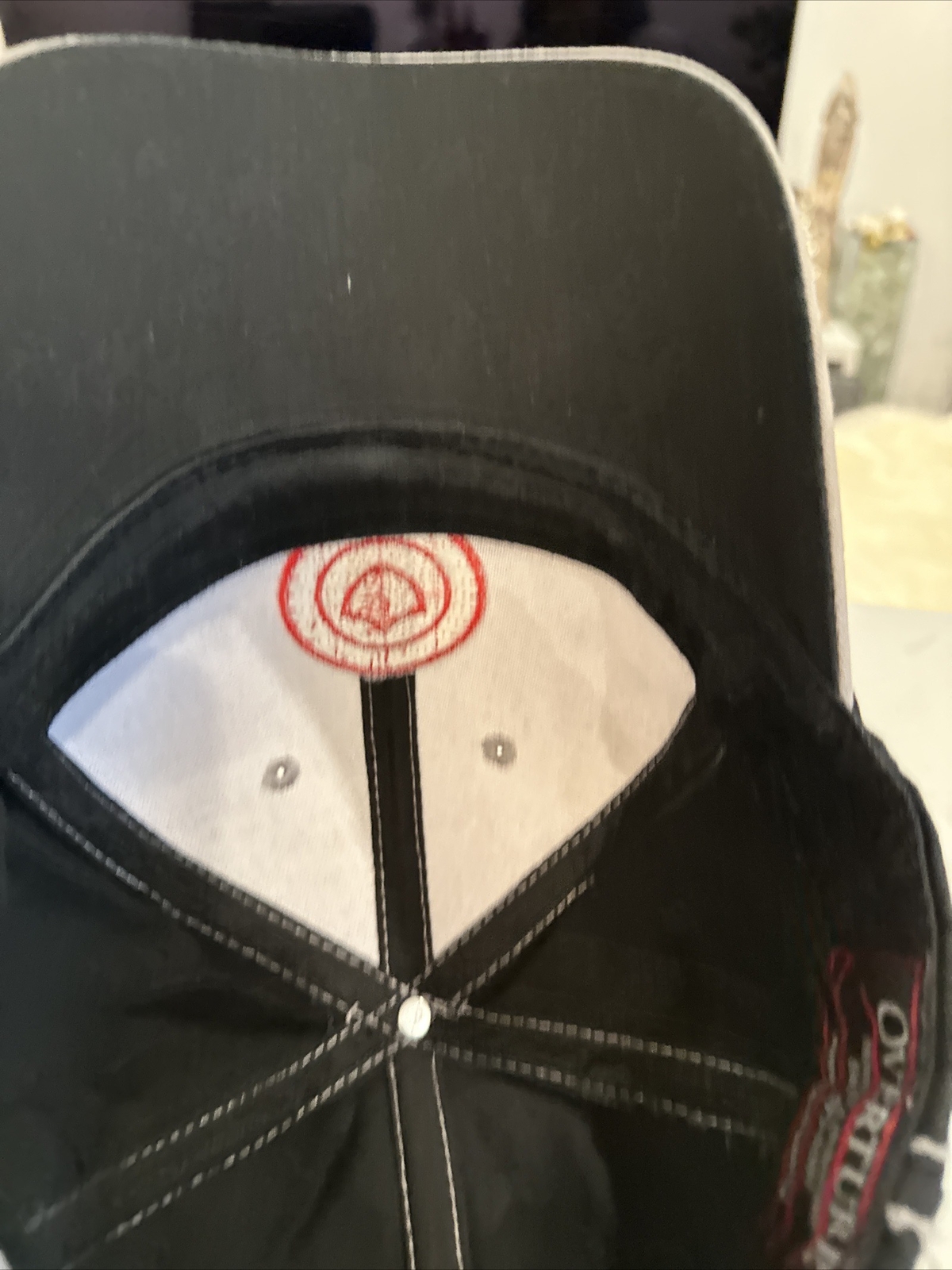 CN Annual Mechanical Golf Classics 2015 Hat ap Patch Hook Loop Gray Black