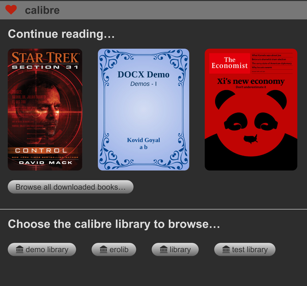 Calibre E-Book Manager & E-Reader Software for Windows on CD-ROM