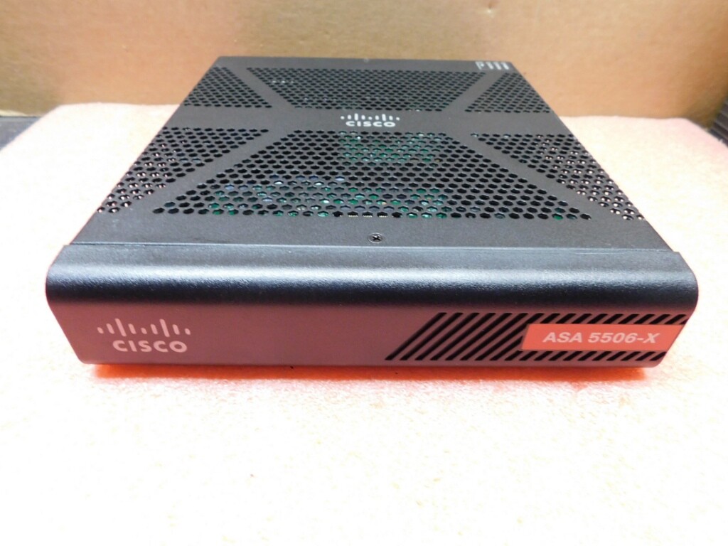 CISCO ASA 5506-X Firewall - Model ASA5506 V04 -- Serial Number in Photos