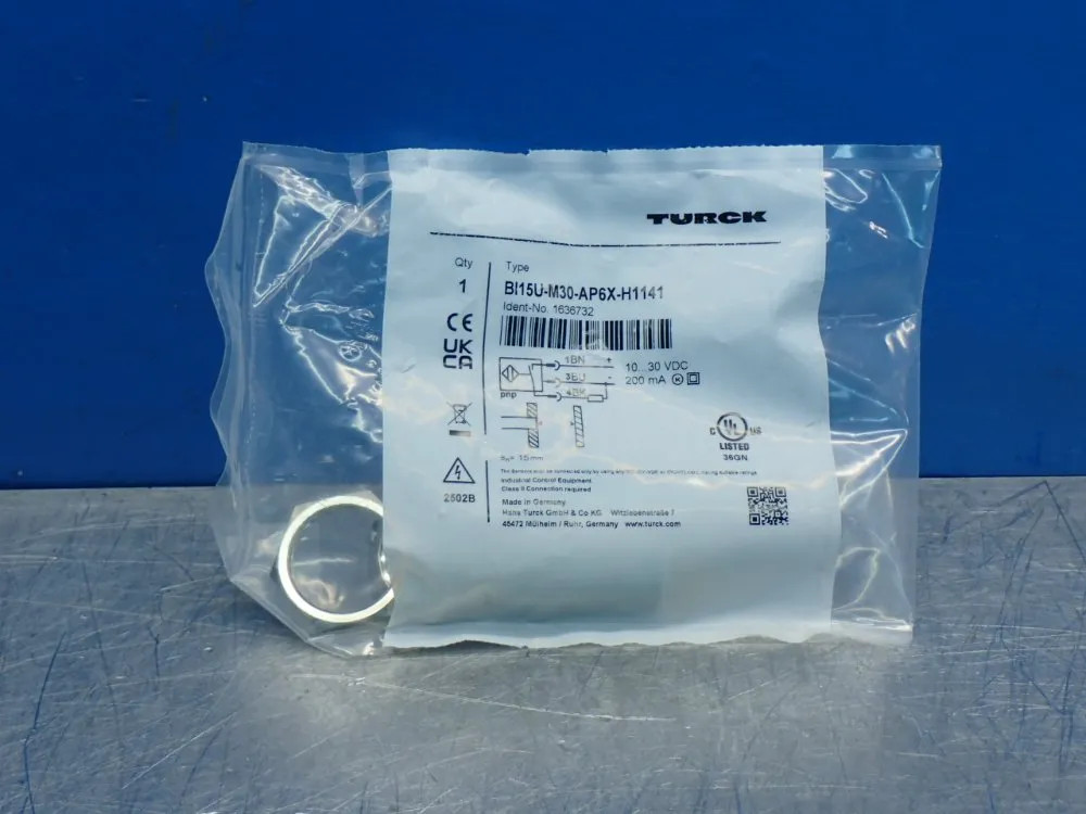 TURCK PROXIMITY SENSOR BI15U-M30-AP6X-H1141