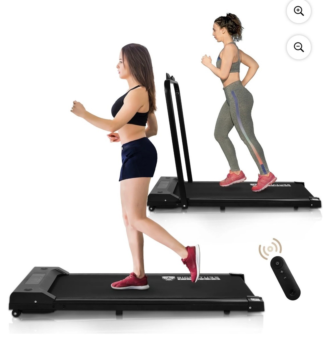BalanceFrom SlimFold Dual-Mode Walking Pad Under-Desk Treadmill