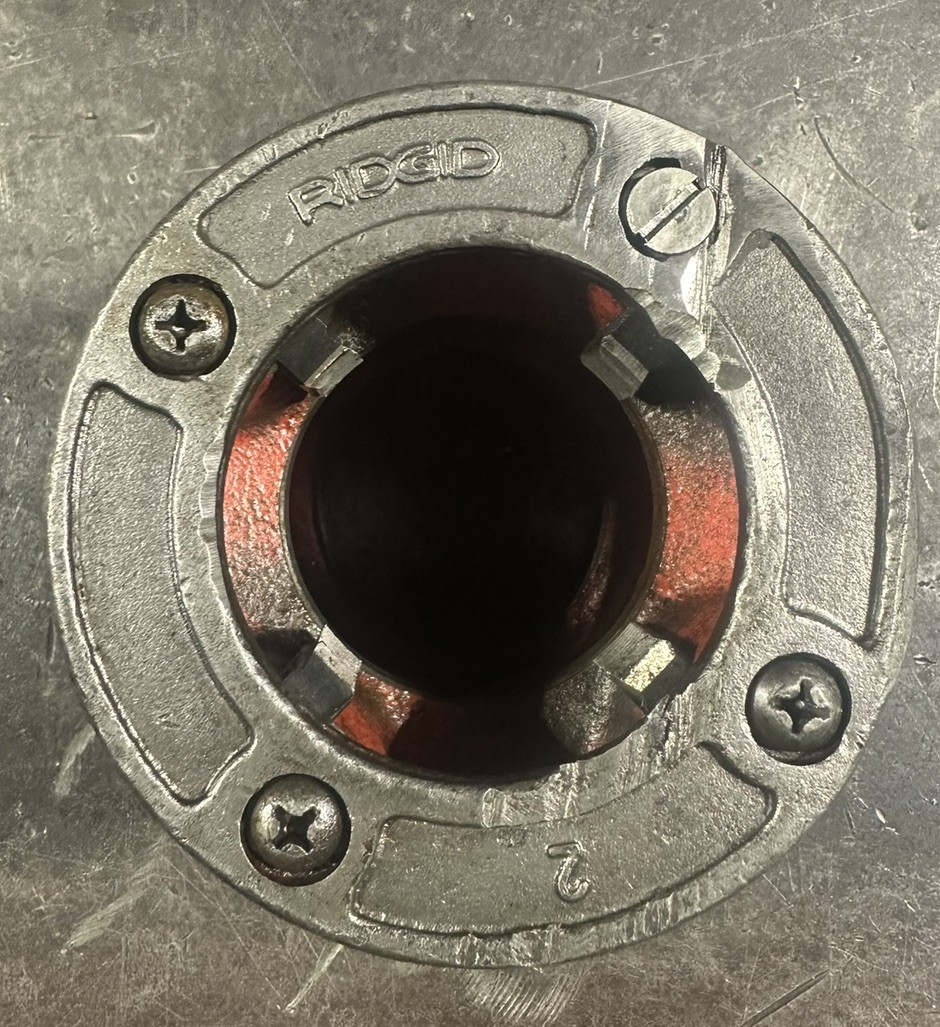 RIDGID 2" PIPE THREADING DIE FOR 12-R AND 700 THREADERS