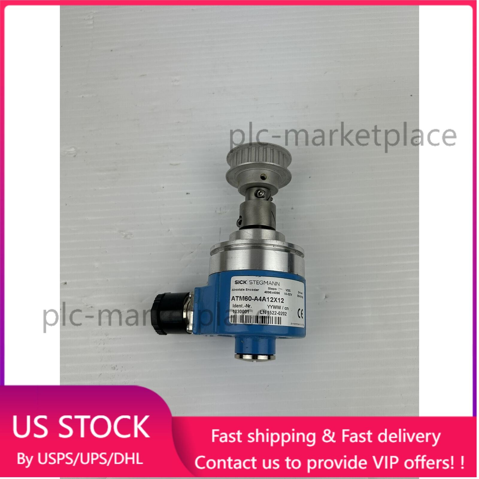 US FREE TAX Sick Stegmann ATM60-A4A12X12 Absolute Encoder 1030001