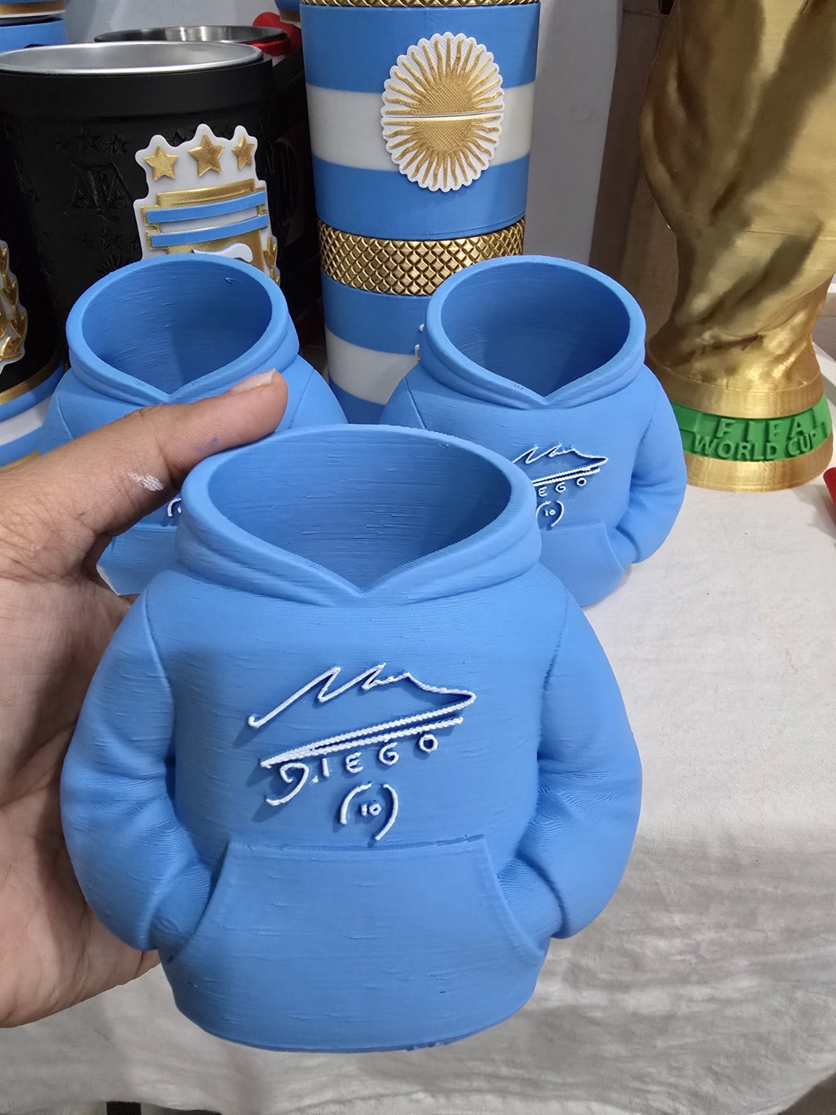 Maradona Hoodie Pen Holder