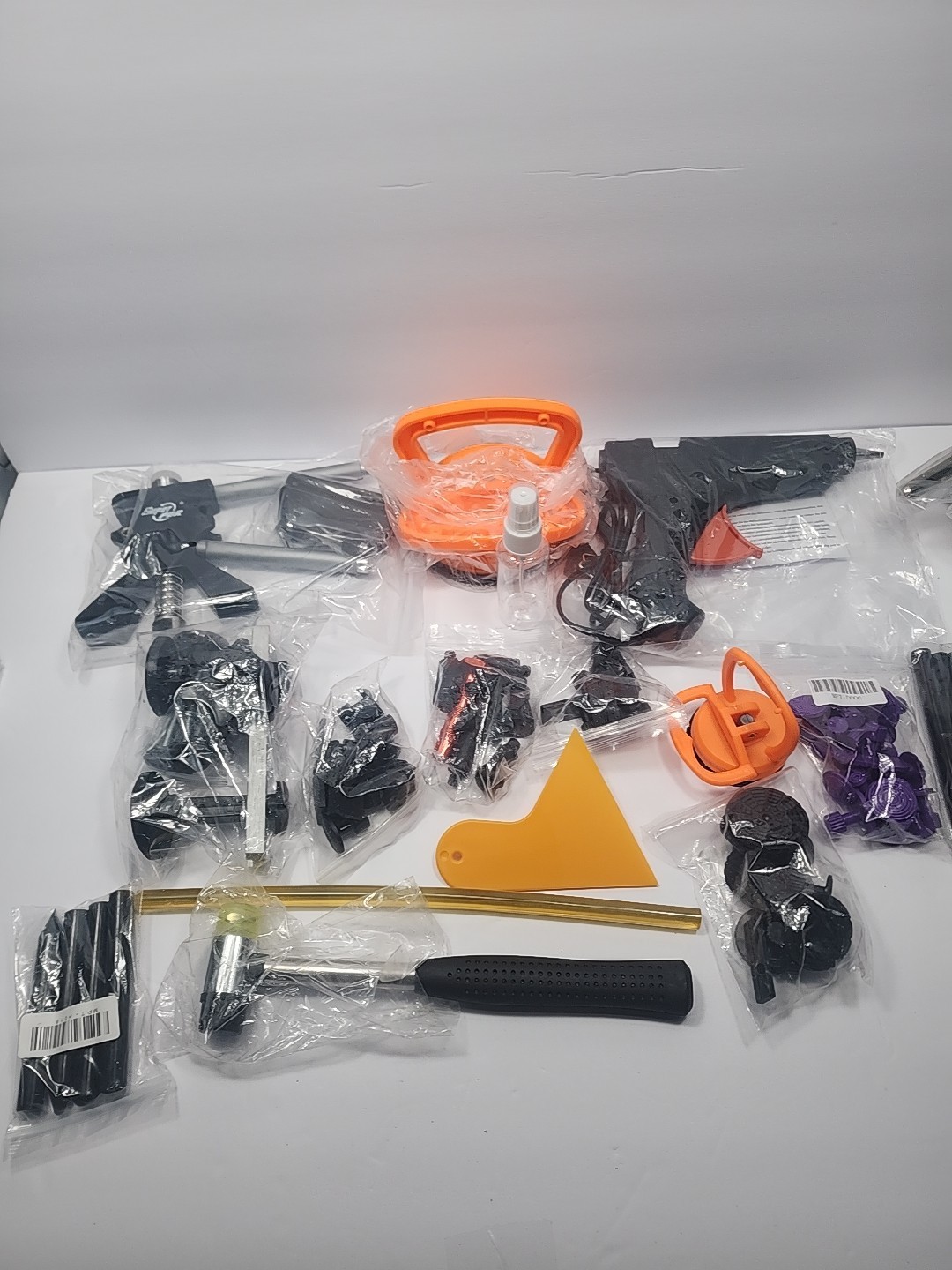 PDR 112Pcs Car Paintless Dent Repair Tools Kits Puller Push Rods Hammer Removal