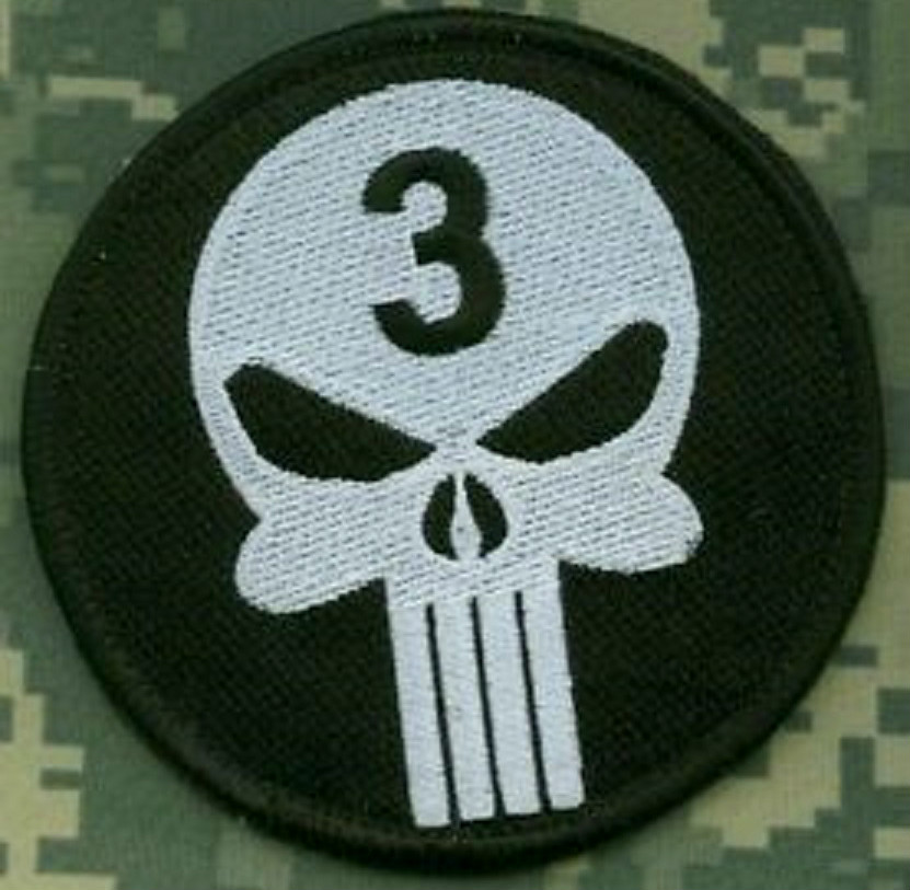USMC FORCE RECON RANGERS DEATH SNIPER vêlkrö PATCH: .50 SNIPER RIFLE AS-50 LRSR