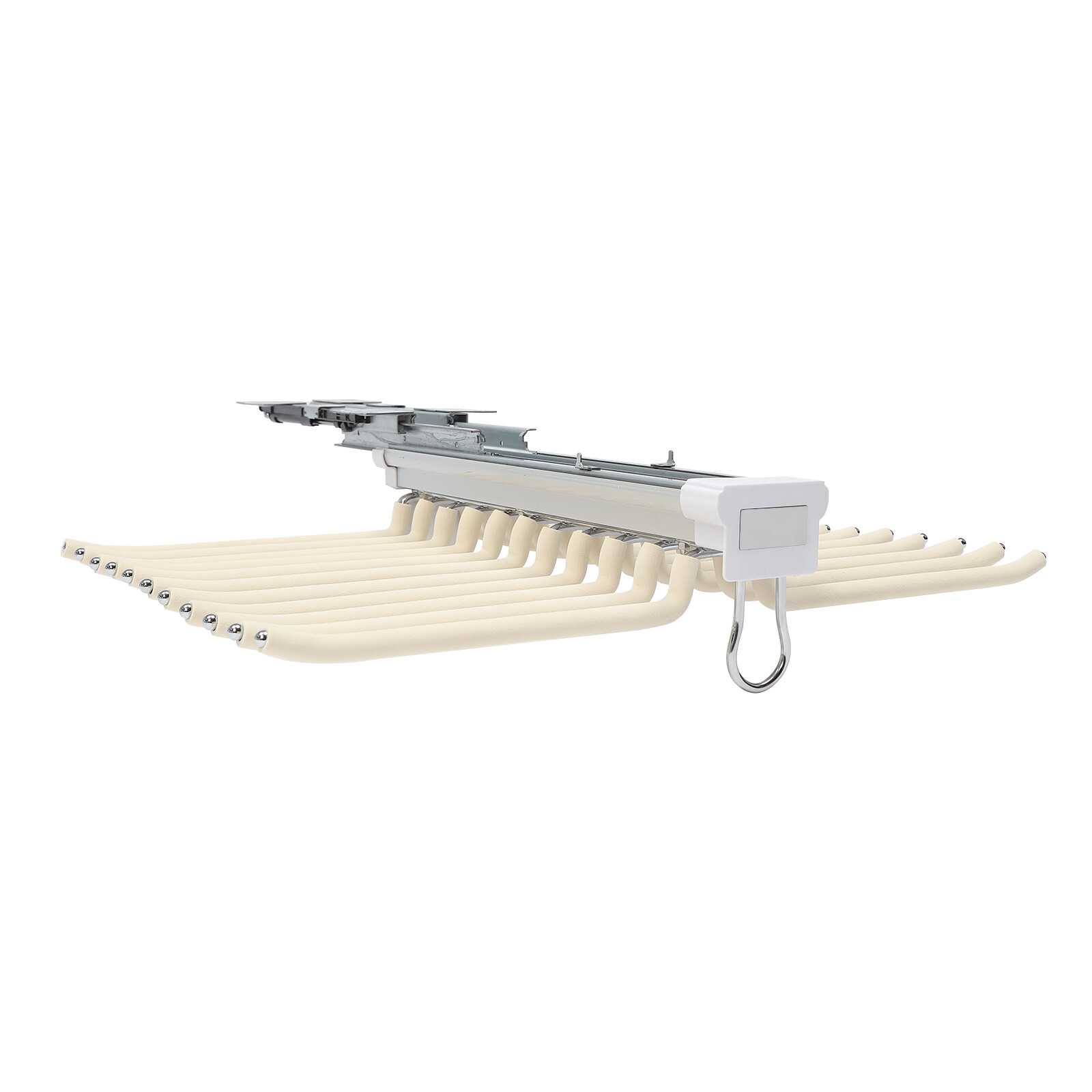 15kg Load Pants Hanger, 22 Rods Pull Out Trousers Rack, Jeans/Ties Hanging Rack