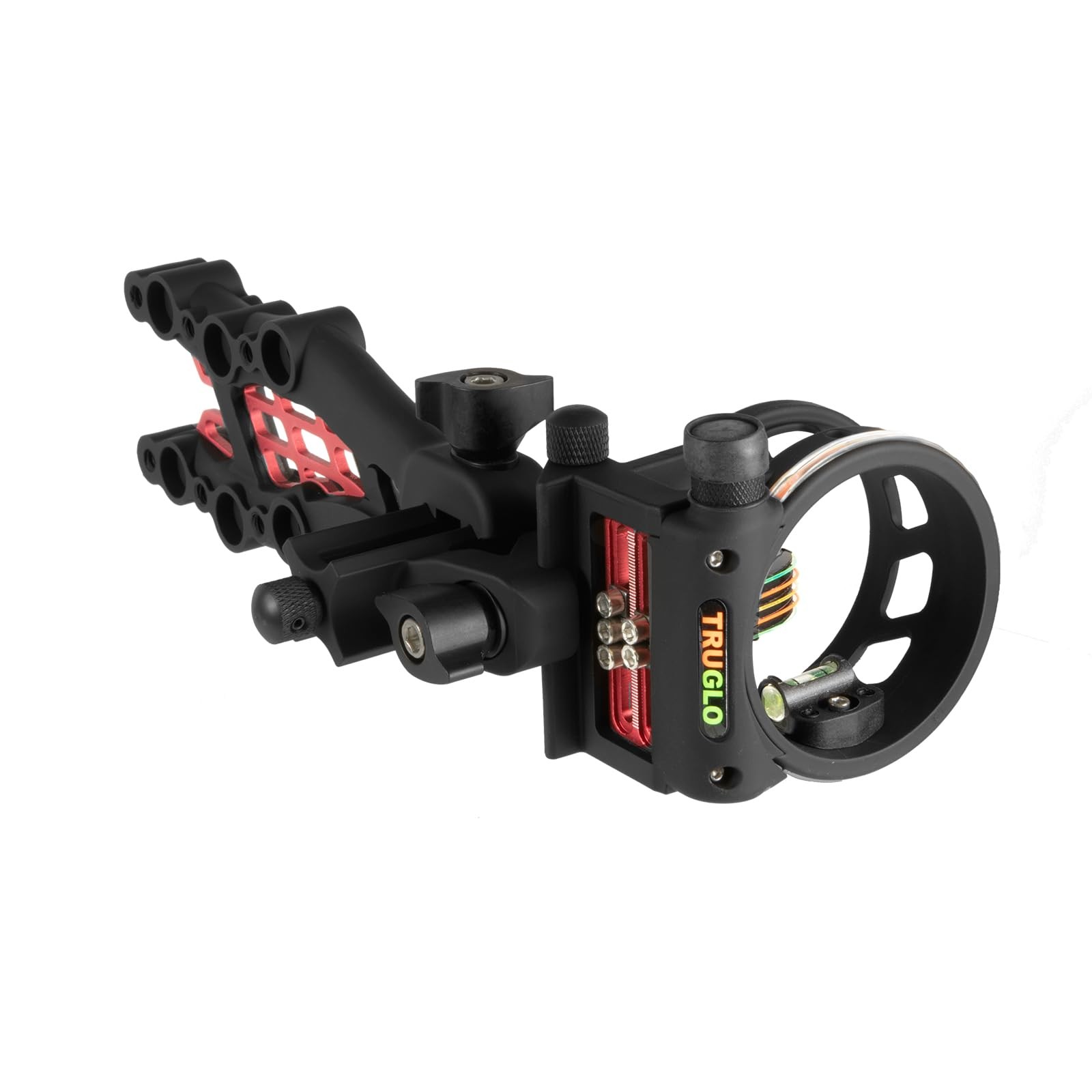 TRUGLO Carbon Hybrid 5-Pin Durable "Black Micro-Adjustable",