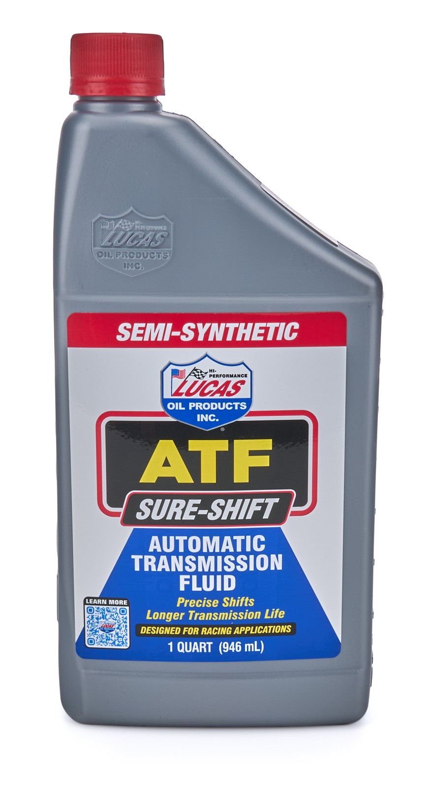Lucas Transmission Fluid - Sure Shift - ATF - Semi-Synthetic - 1 qt - Each