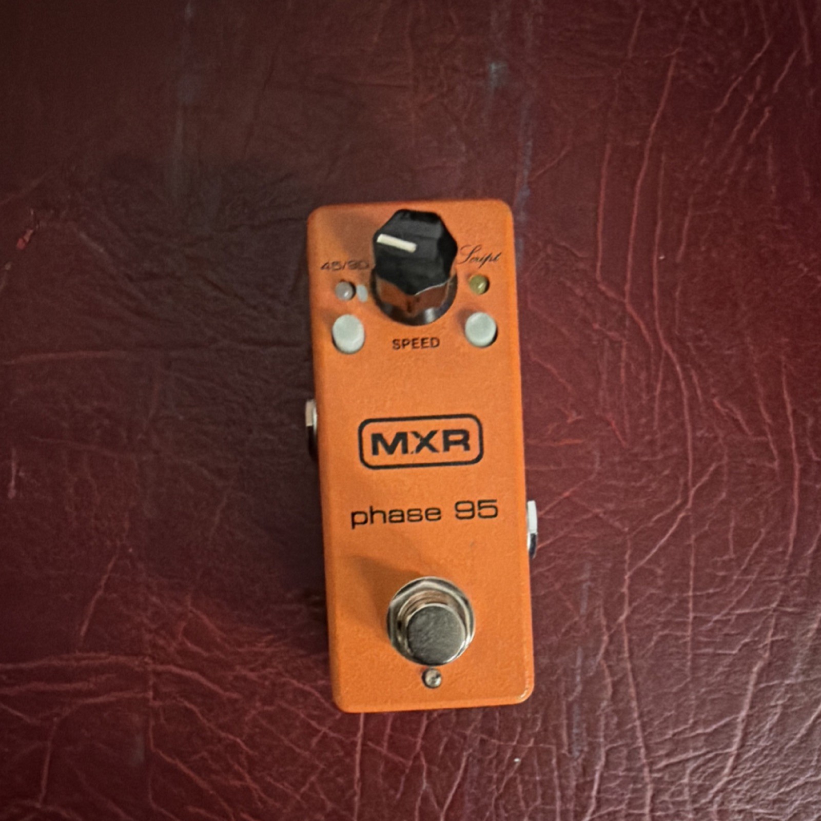 MXR Phase 95 Analog Orange Phaser Effects Pedal for Electric Guitar