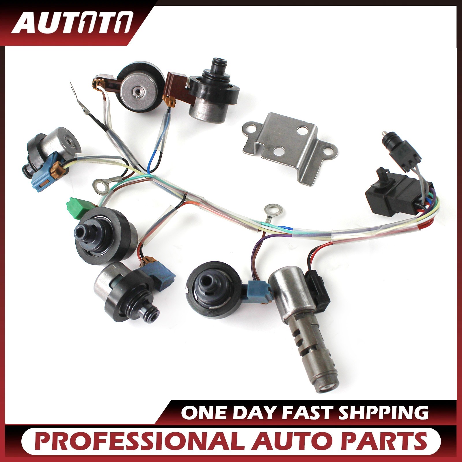 4EAT Transmission Solenoids Valves Set For Subaru Baja Forester Impreza 2.5L