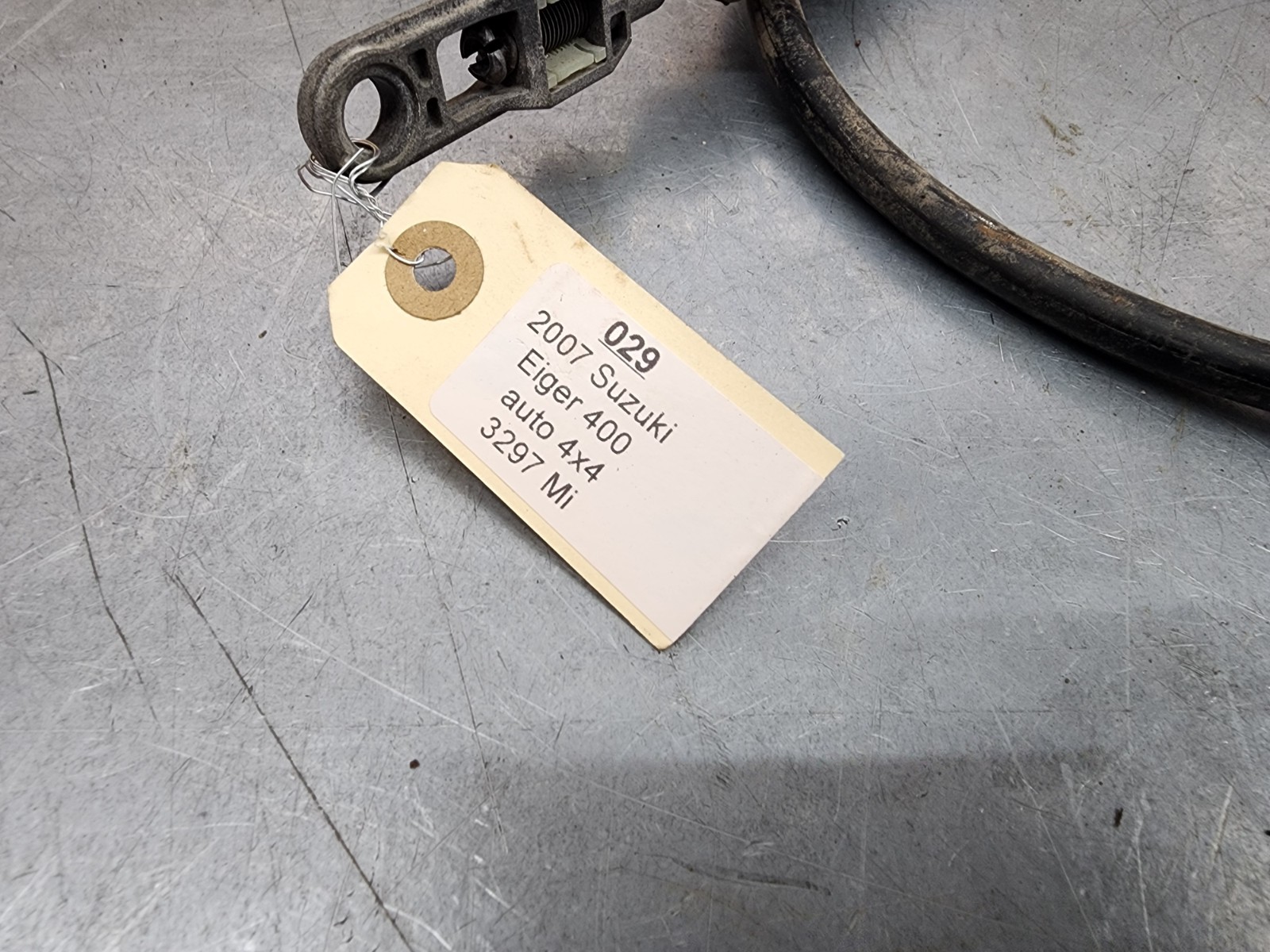 2007 Suzuki Eiger 400 4x4 Automatic Shifter Cable Gear Shift 58680-38F60 LTA