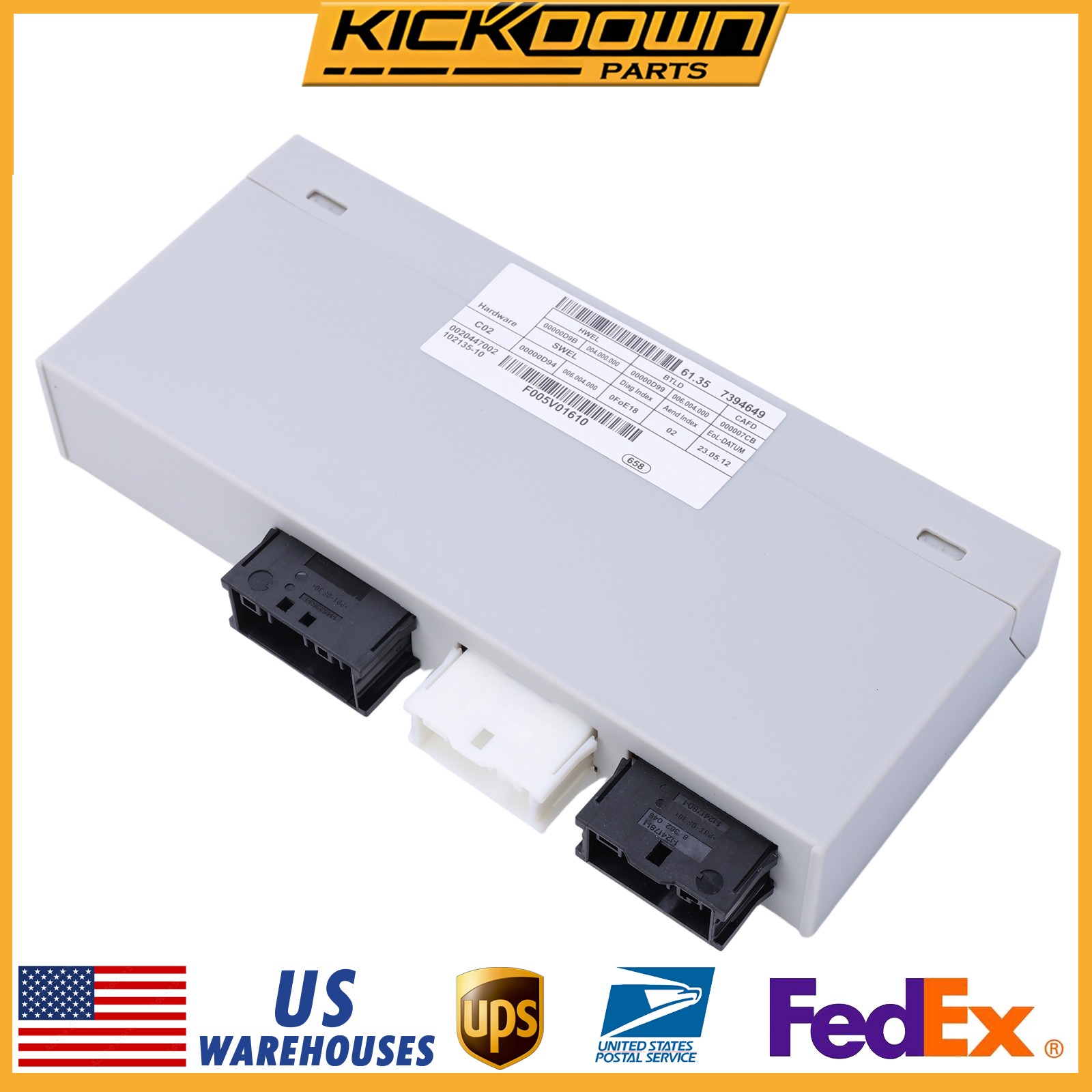 Rear Liftgate Trunk Tailgate Control Module For BMW F02 F18 09-2014 61357394649
