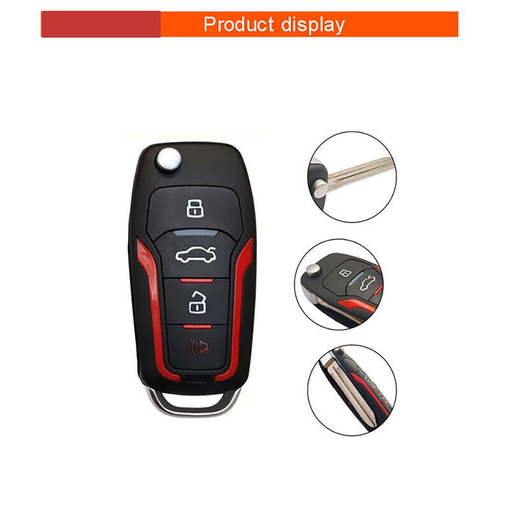 Car Smart Keyless Entry Engine Start Stop Alarm System Push Button Remote Auto