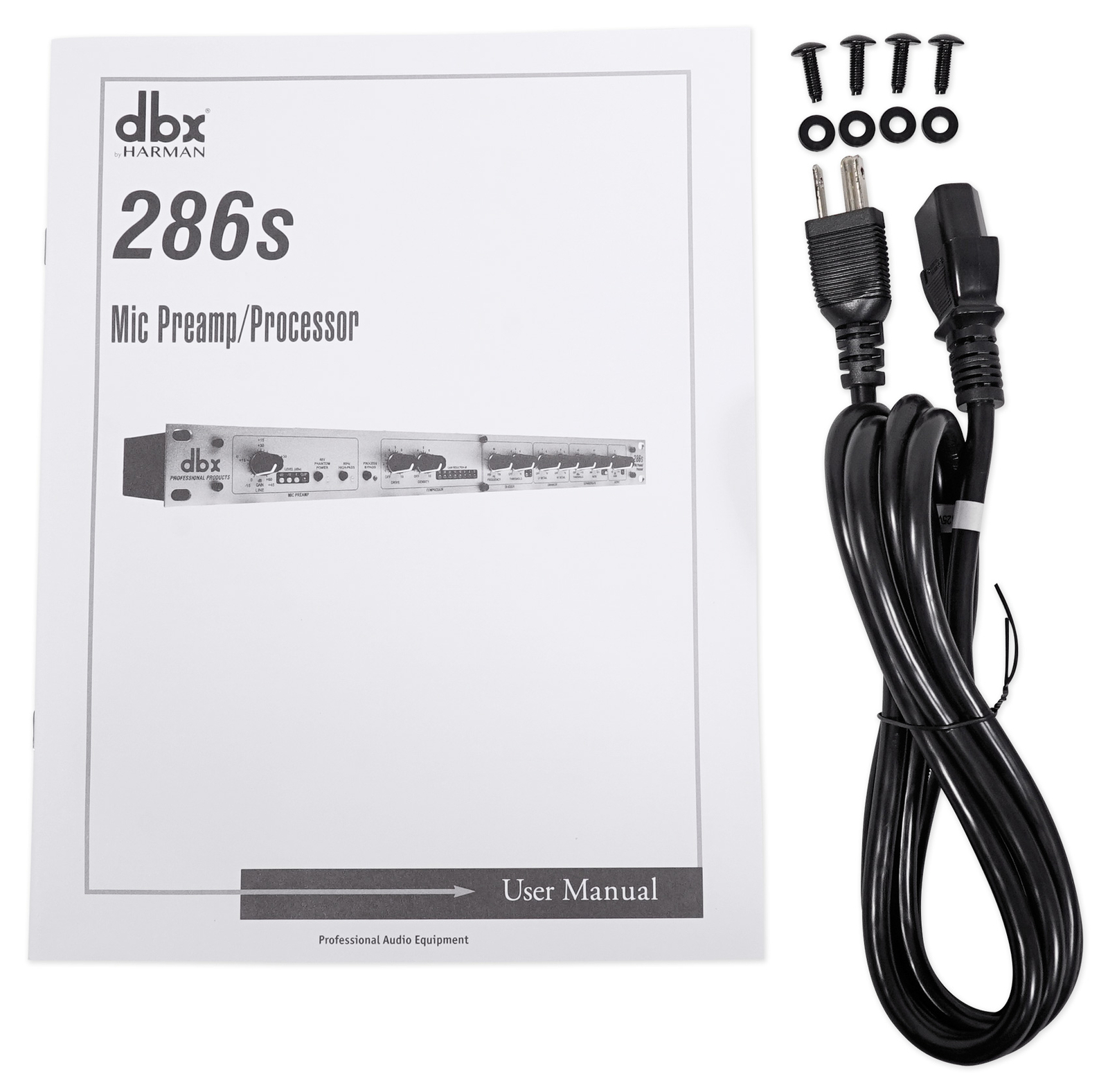 DBX 286S Mic Pre-Amp Processor 286 S Microphone/Instrument Preamp, Phantom Power