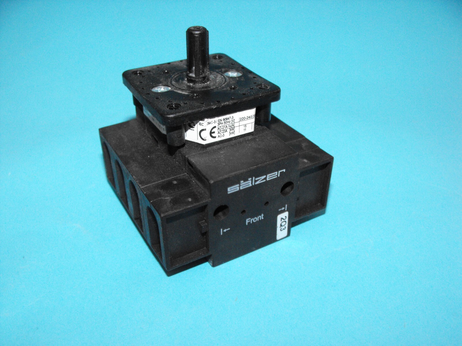 SALZER MAH2-63A01.DISCONNECT SWITCH.H263-41400-033M1.NEW