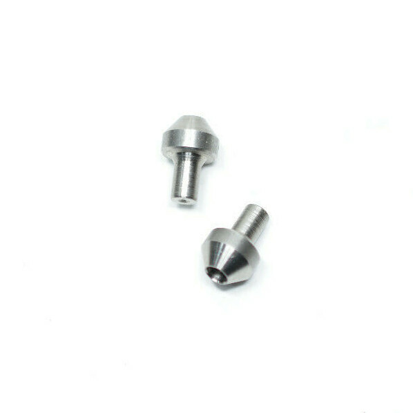 (2 Pack) .020 Nitrous Jets Stainless Steel CNC Machined Flare Fogger Plate 20