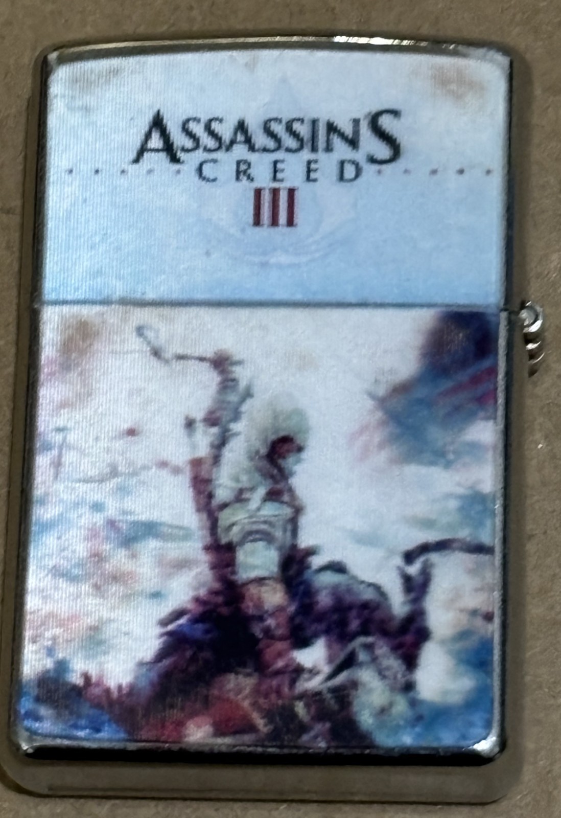 Unbranded Assassin’s Creed III Lighter (Unused, Working Condition)
