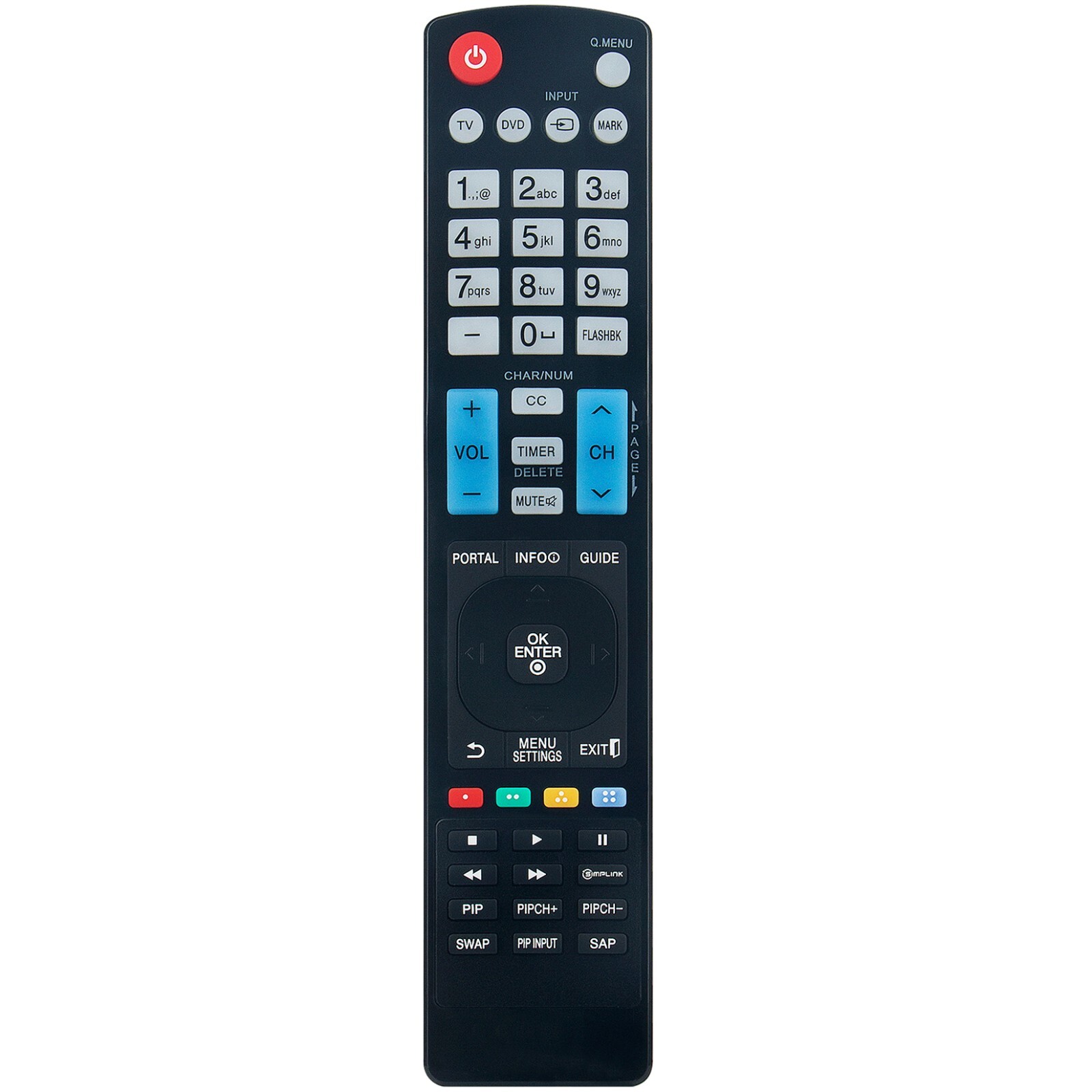 New AKB73755450 Replace Remote for LG TV 32LX560H 32LX570H 40LX560H 40LX570H