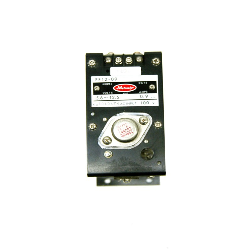 Metronix EF12-09 Industrial 0.9A Variable 5.6-12.5VAC Power Supply, 100VAC Input