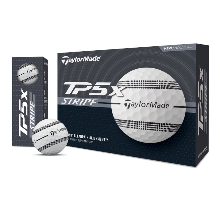 TaylorMade TP5X Stripe Golf Balls