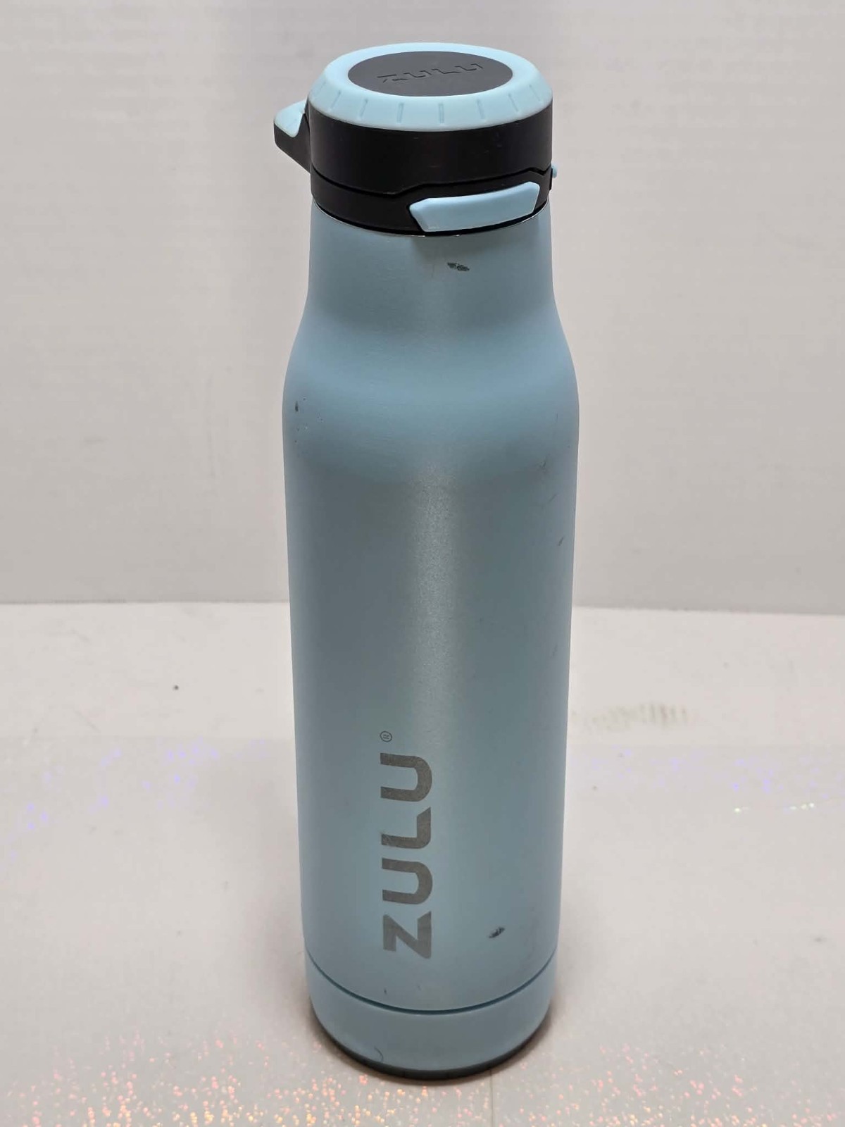 💧 ZULU 24oz Insulated Stainless Steel Water Bottle Flip Lid EUC