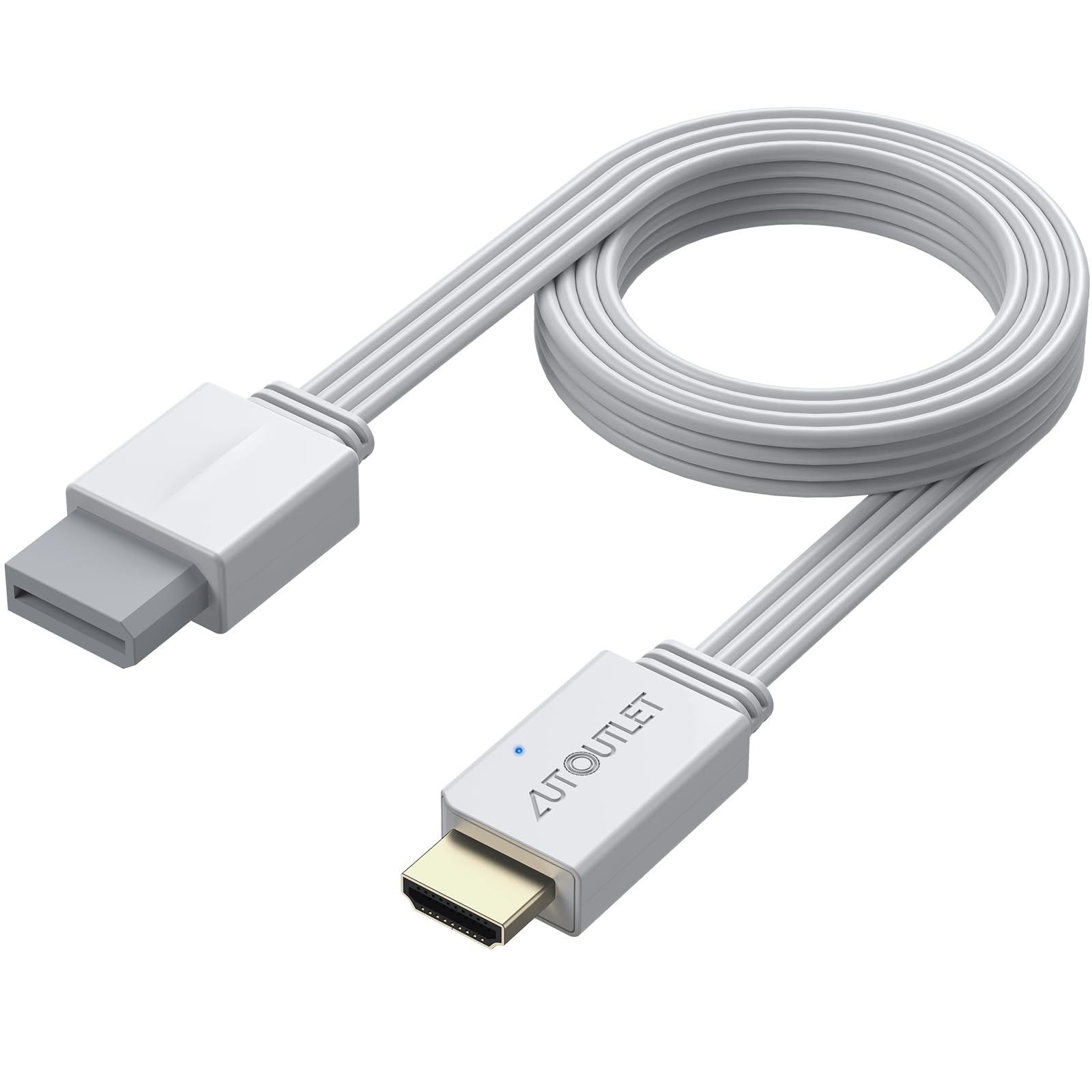 Wii to HDMI Cable Converter 1080P 5ft/150cm for Full HD Device, Adap