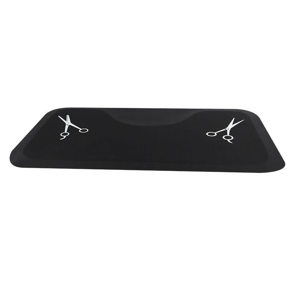 Rectangle 3'x5' 1/2"Thick Barber Salon Anti Fatigue Floor Mat w/Scissors Pattern