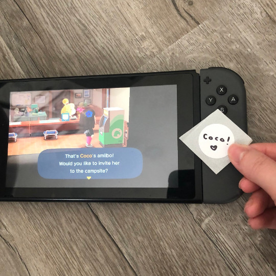 Julia Amiibo - Animal Crossing - Plain Sticker