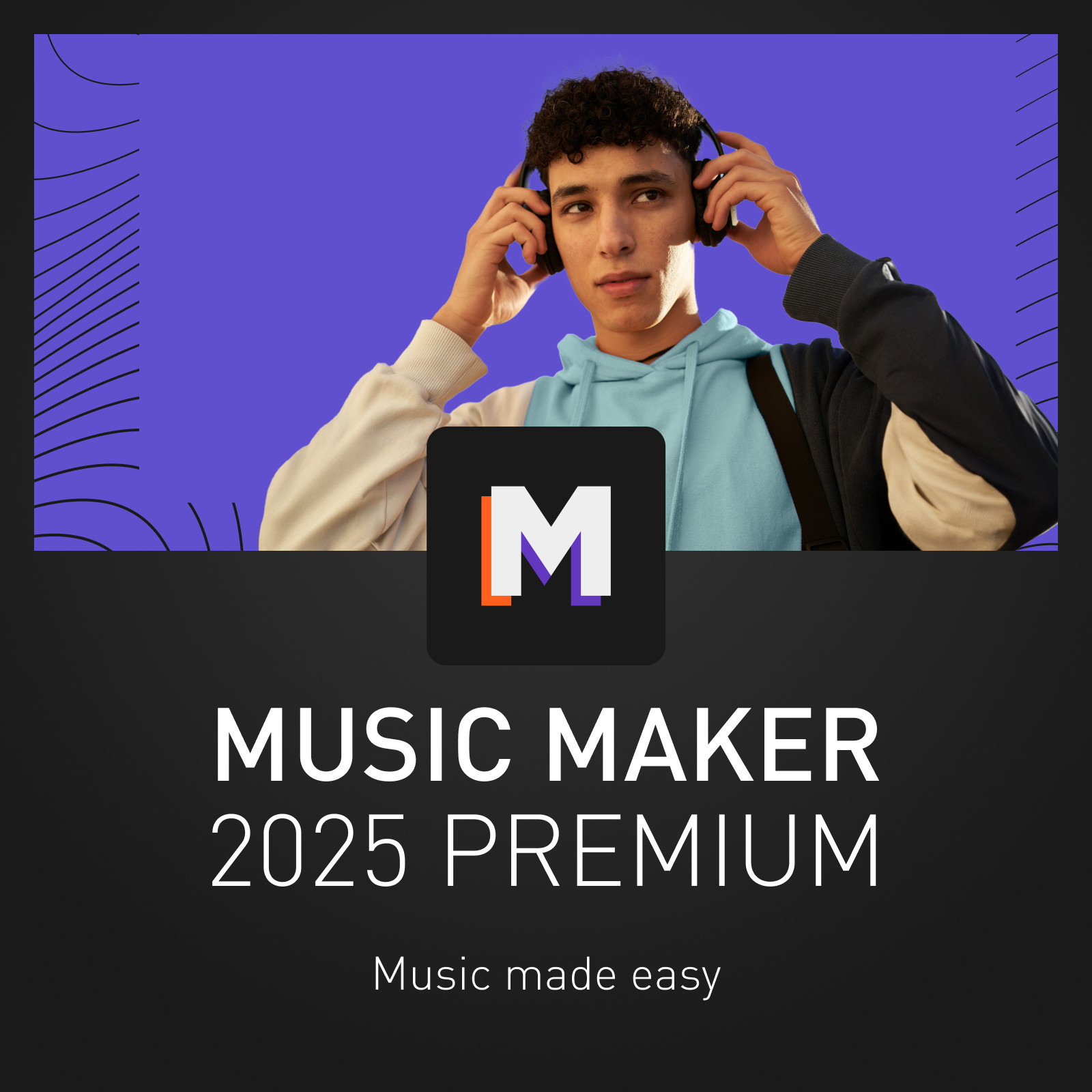 MAGIX Music Maker 2025 PREMIUM | Music Software Windows 10/11 [1 License|License]