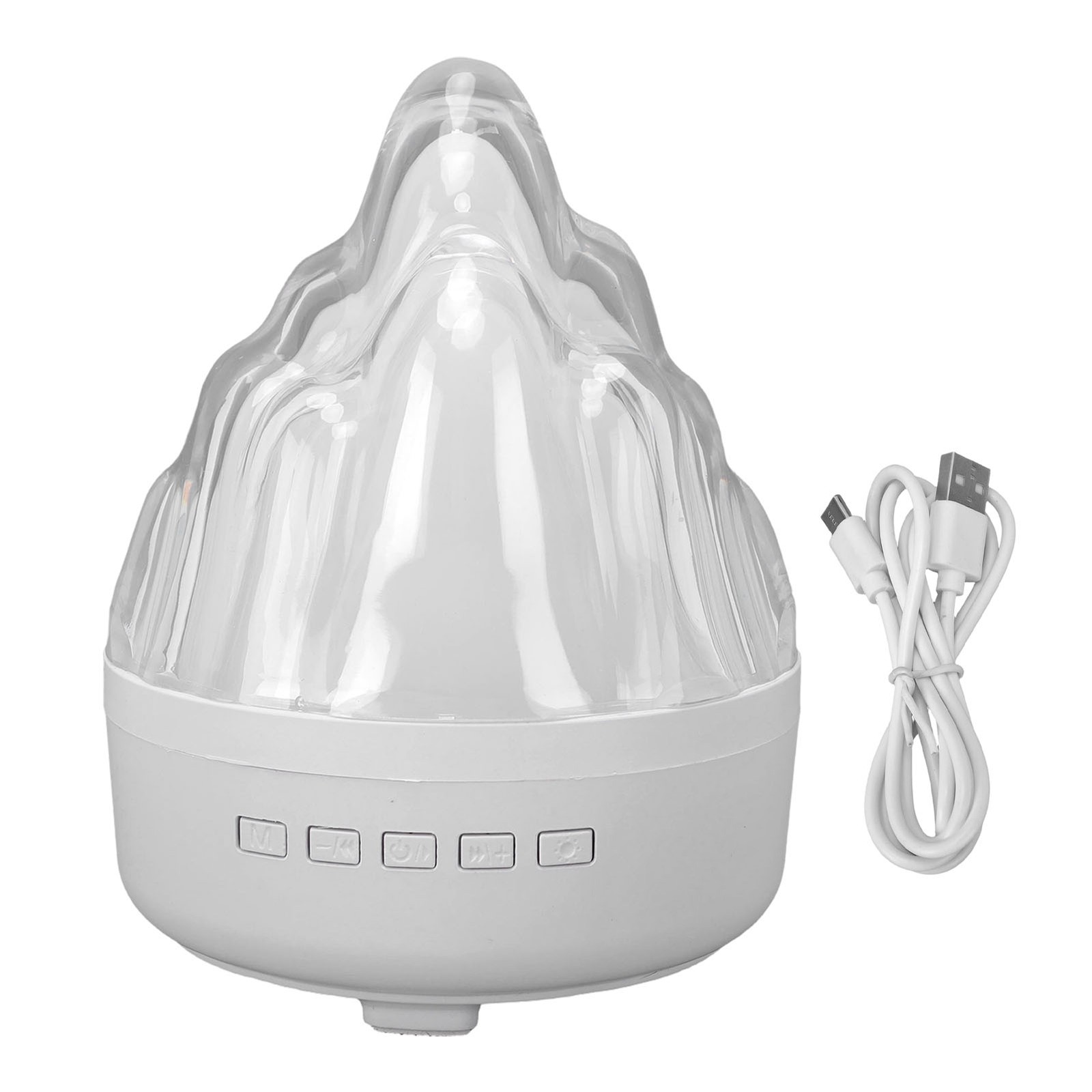 Adjustable Mountain Shape Bluetooth Speaker Night Light For Bedroom Living Room