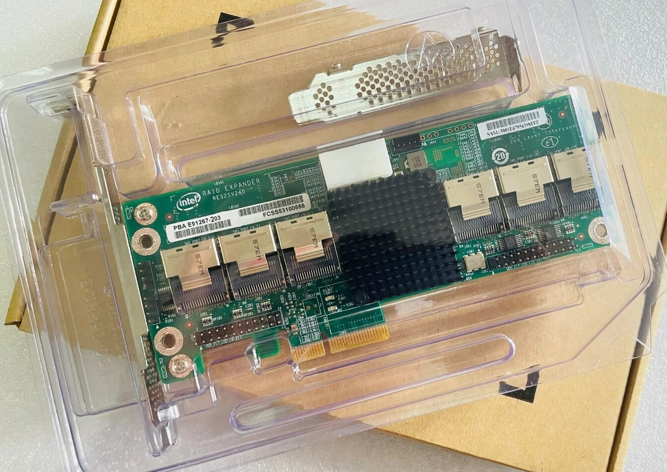 Intel RES2SV240 24-port 6G 6Gbps SATA SAS Expander Server Adapter RAID CARD