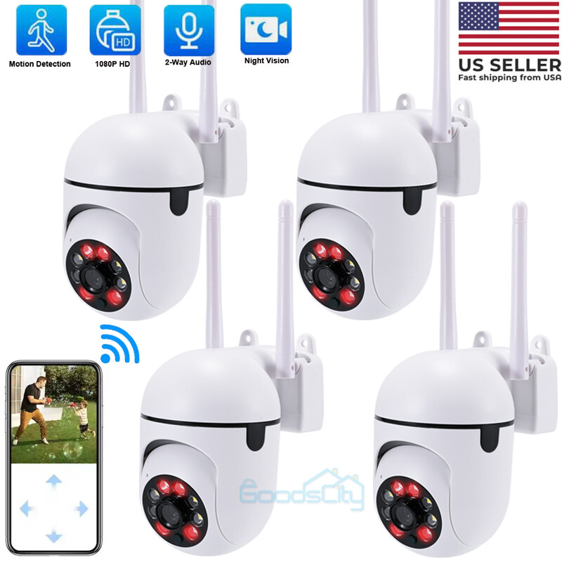 New Camara De Seguridad WIFI Inalambrica Para Casa Exterior Smart Home 1080P HD