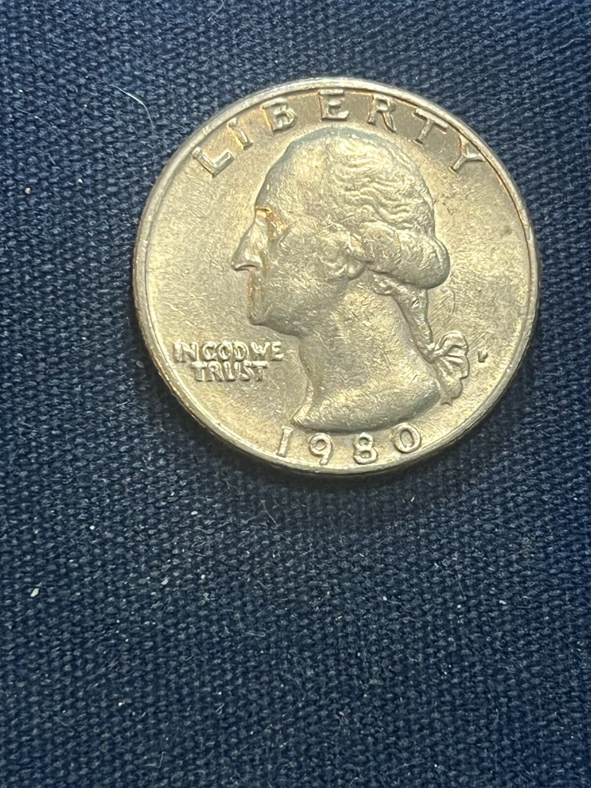 New Lower price  1980  George Washington Quarter now $10.95