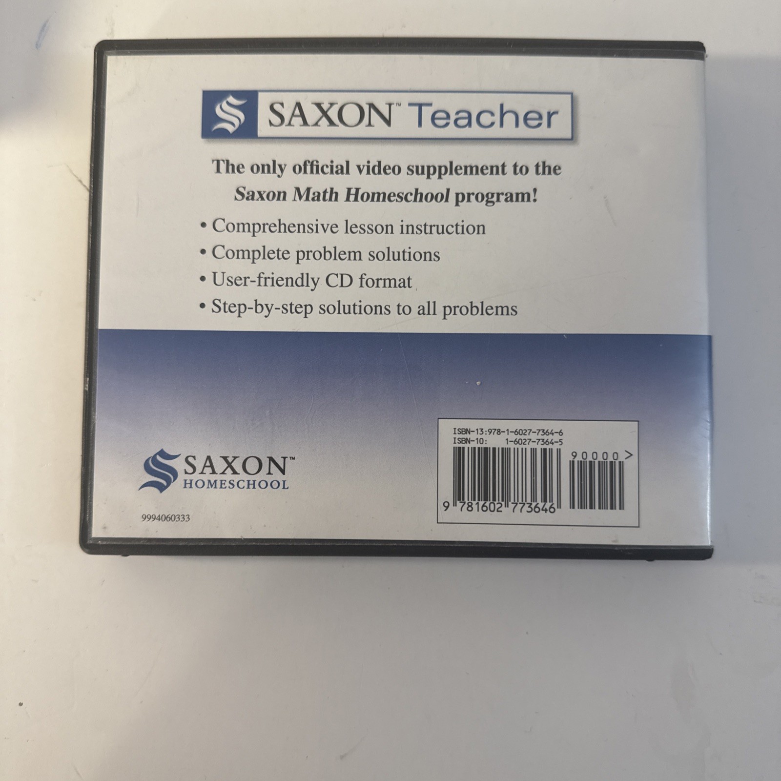 saxon teacher Algebra 2 (3rd edition) lesson and test CDs